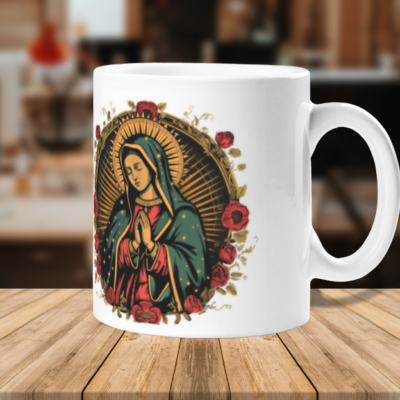 Taza personalizada Virgen de Guadalupe